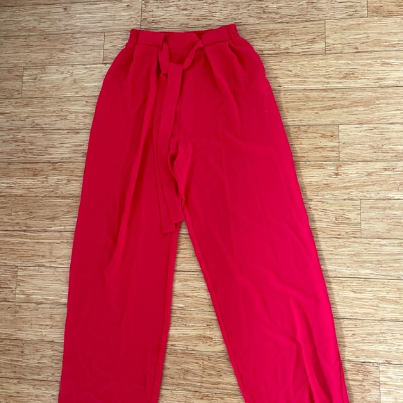 Zara - Wide leg red pants (NEW with tag) - Picture 1 of 6
